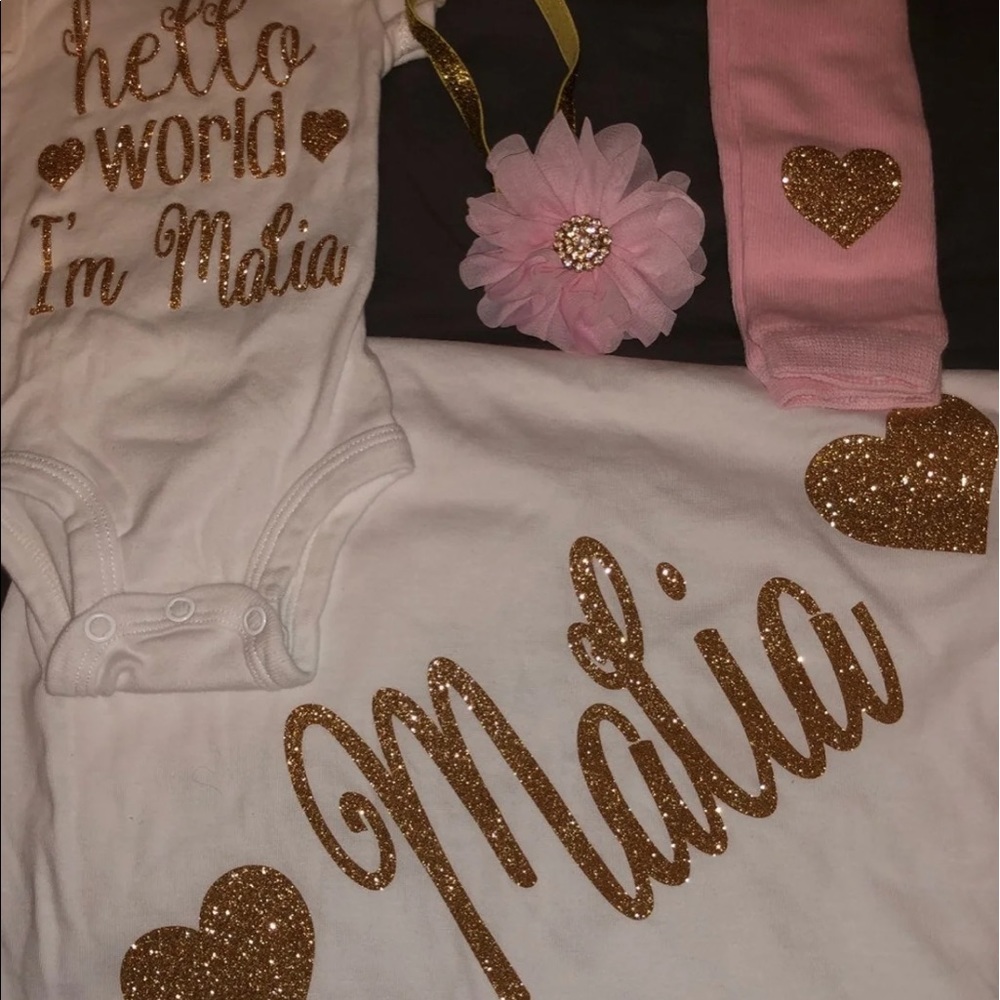 custom coming home outfit